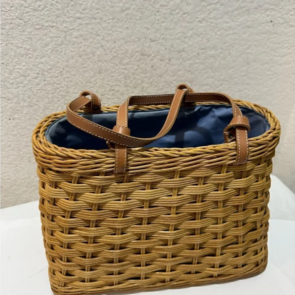 Kate Spade wicket Woven Basket